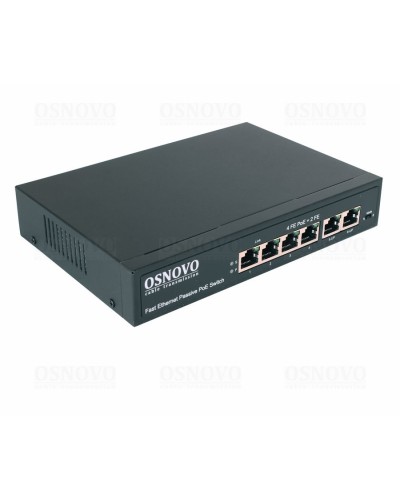 SW-20600/A(80W). Коммутатор Fast Ethernet на 6 портов. OSNOVO в Норильске