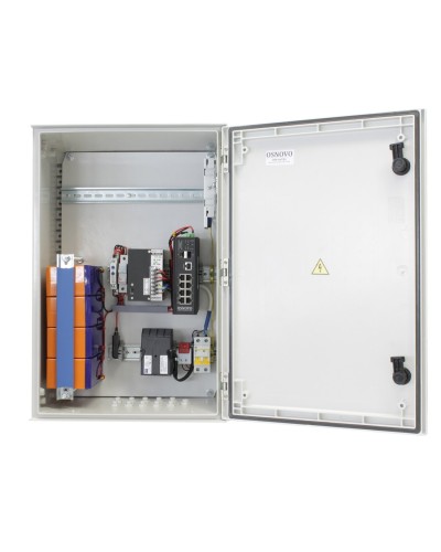 OSP-46TB1(SW-80802/ILS(port 90W)). Уличный коммутатор с PoE. OSNOVO в Норильске