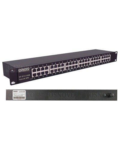 SP-IP24/100R. Устройство грозозащиты цепей Ethernet. OSNOVO в Норильске