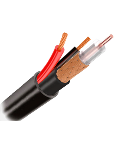 КВК-П 2х0.75 (outdoor) CCA Light. Кабель комбинированный для систем видеонаблюдения. Optimus в Норильске