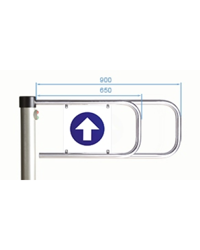 PERCo-ASG-650. Створка для калитки. PERCo в Норильске
