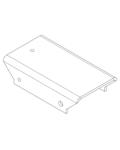 PERCo-MB-16.8. Накладка прямая верхняя. PERCo в Норильске
