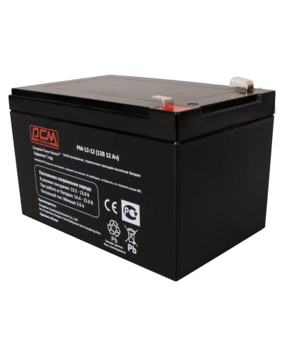 PM-12-12. Аккумулятор герметичный свинцово-кислотный. POWERCOM в Норильске