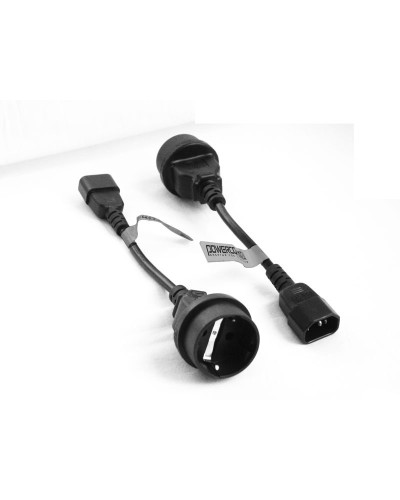 Cord PCM SCUT IEC320 to Type-F. Кабель IEC-320 C14 to Socket Type-F. POWERCOM в Норильске