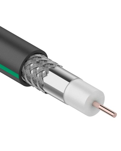 SAT 703 B, Cu/Al/Al, 75%, 75 Ом, 100 м, черный OUTDOOR. PROconnect. (01-2436-1). Кабель коаксиальный радиочастотный. PROCONNECT в Норильске