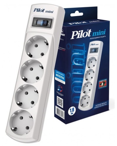 Pilot mini 10м. Сетевой фильтр. Pilot в Норильске