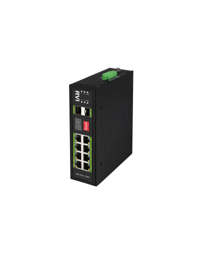 RVi-1NSI8GP-2S. Коммутатор с питанием по PoE. RVi в Норильске