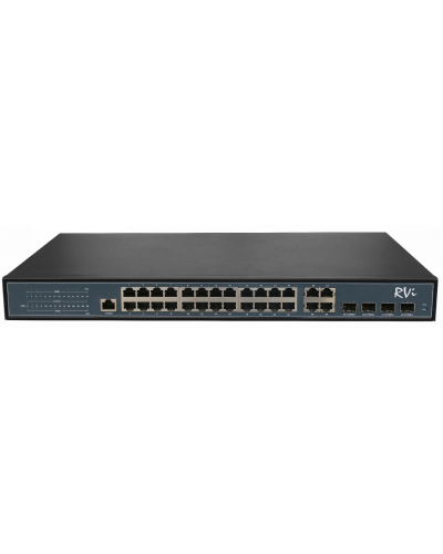 RVi-1NSM24G-4C. Коммутатор с питанием по PoE. RVi в Норильске