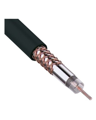 RG-58 A/U, 50 Ом, Cu/Al/Cu, 64%, 100 м, черный (01-2003). Кабель коаксиальный радиочастотный. Rexant в Норильске