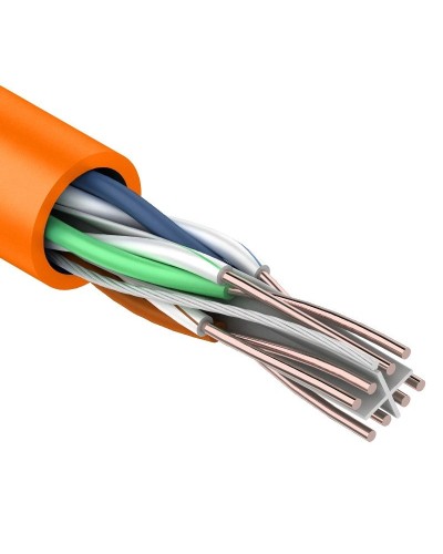 U/UTP 4PR 23AWG CAT6 305м нг(А)-HF REXANT (01-0050). Кабель «витая пара» (LAN) для структурированных систем связи. Rexant в Норильске