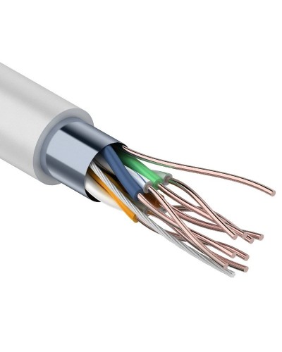 F/UTP 4PR 24AWG CAT5e 305м REXANT (01-0143). Кабель «витая пара» (LAN) для структурированных систем связи. Rexant в Норильске