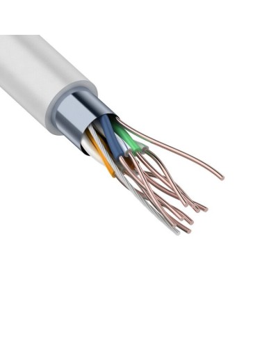 F/UTP, CAT 5e, ZH нг(А)-HF, 4PR, 24AWG, INDOOR, SOLID 305 м (01-0169). Кабель «витая пара» (LAN) для структурированных систем связи. Rexant в Норильске