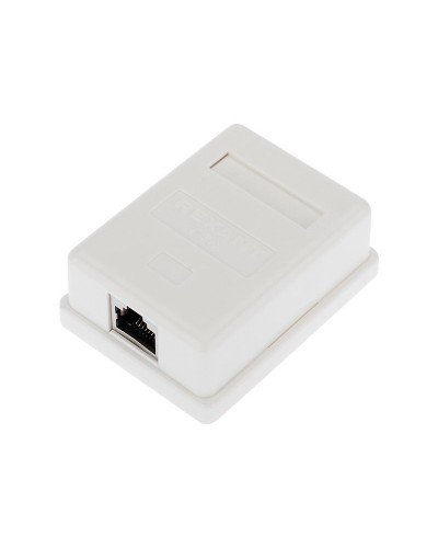 Розетка компьютерная внешняя, 1-порт FTP RJ-45 (8P8C), CAT 6 REXANT (03-0142). Розетка RJ-45. Rexant в Норильске