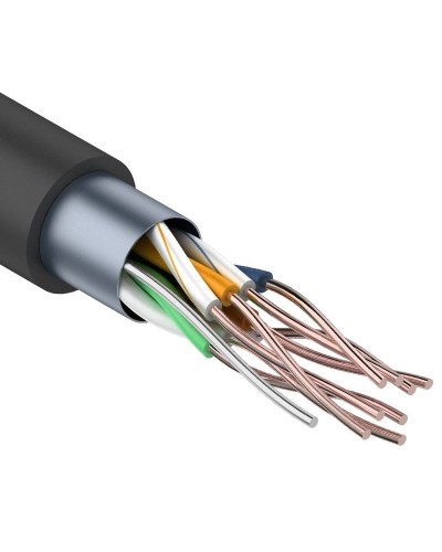 F/UTP 4PR 24AWG CAT5e 305м OUTDOOR REXANT (01-0146). Кабель «витая пара» (LAN) для структурированных систем связи. Rexant в Норильске
