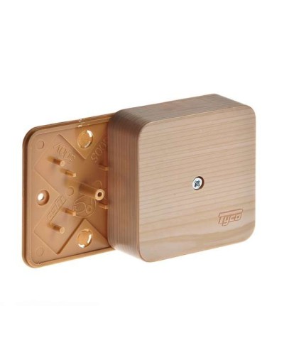 Коробка TYCO ОП 79х79х32мм IP40 сосна (65004-27М). Коробка распределительная. RuVinil в Норильске