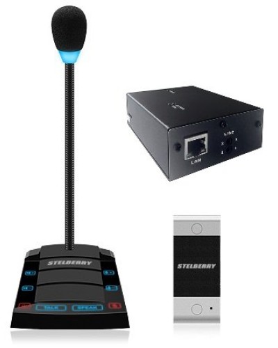 SX-510/1. Устройство переговорное клиент-кассир, дуплексное, с записью переговоров. STELBERRY в Норильске