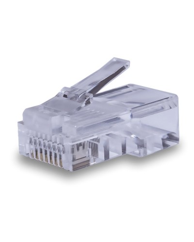 Коннекторы 8P8C UTP Cat.5e (RJ-45) (25шт) (10-0226). Разъем RJ-45. SUPRLAN в Норильске
