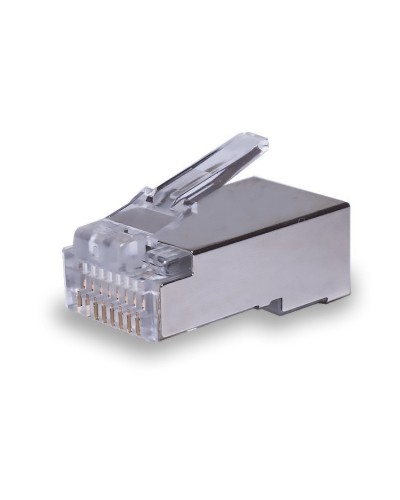 Коннекторы 8P8C FTP Cat.5e (RJ-45) 2pb (100шт) (10-0234). Разъем RJ-45. SUPRLAN в Норильске