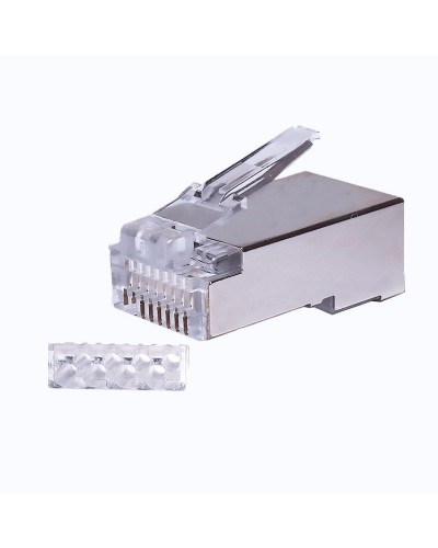 Коннекторы 8P8C FTP Cat.6 3U (RJ-45) (100шт) (10-0202). Разъем RJ-45. SUPRLAN в Норильске