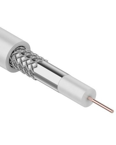 RG-6, CCS 1,02(18%) Al 48х0,12 In PVC. Кабель коаксиальный омедненный. SUPRLAN в Норильске