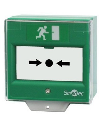 ST-ER114D-GN. Устройство разблокировки двери со стеклянной вставкой. Smartec в Норильске