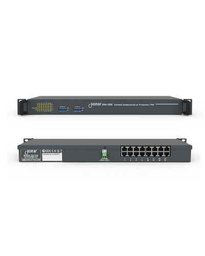 SNA-1600. Коммутатор на 16 портов. Sonar в Норильске