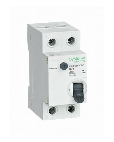 City9 Set 1P+N С 40А 4.5kA 30мА A 230В (C9D55640). Автоматический выключатель дифференциального тока. Systeme Electric в Норильске