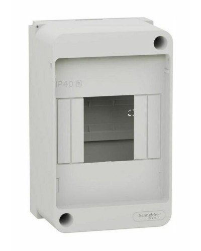 City9 Box XS 4 модуля без дверцы, белый (EZ9EAA104). Щиток модульный. Systeme Electric в Норильске