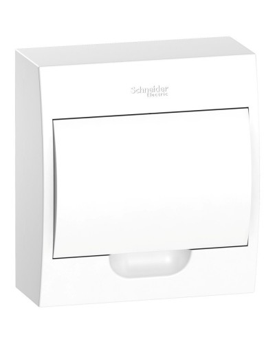 City9 Box 8 модулей навесной с белой дверцей (EZ9E108P2SRU). Щиток модульный. Systeme Electric в Норильске
