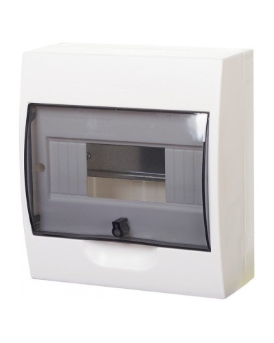 City9 Box 8 модулей навесной с прозрачной дверцей (EZ9E108S2SRU). Щиток модульный. Systeme Electric в Норильске