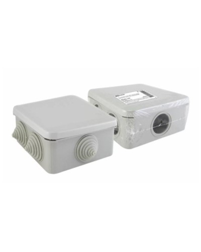 Коробка ОП 100х100х50мм, крышка, IP55, 6 вх. (SQ1401-1255). Распаячная коробка. TDM ЕLECTRIC в Норильске