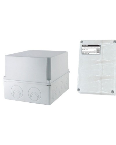 Коробка ОП 240х195х165мм, крышка, IP55, кабельные вводы d28-3шт, d37-2шт (SQ1401-1274). Распаячная коробка. TDM ЕLECTRIC в Норильске