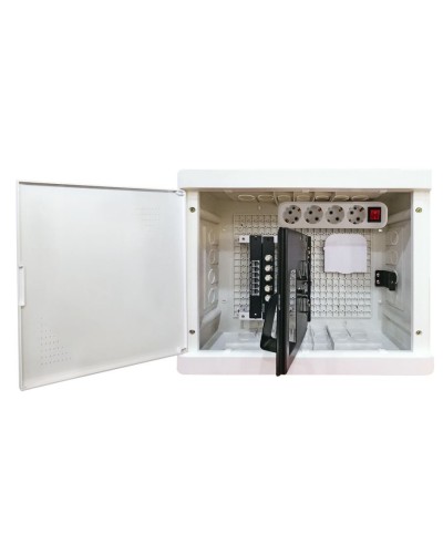 БМ-ВП-01, 420х320х150, ТВх4, ТФх5, 2 сетевых модуля, колодка питания (SQ0915-0201). Бокс мультимедийный. TDM ЕLECTRIC в Норильске