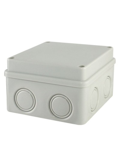 Коробка ОП 110х110х70мм, крышка на винтах, IP55, 8вх., без гермовводов (SQ1401-0814). Распаячная коробка. TDM ЕLECTRIC в Норильске