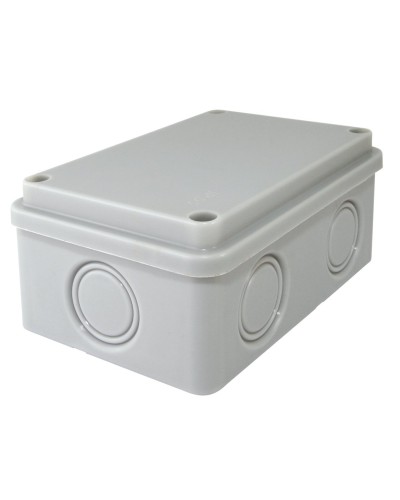 Коробка ОП 120х80х50мм, крышка, IP55, 6 вх., без гермовводов (SQ1401-0825). Распаячная коробка. TDM ЕLECTRIC в Норильске