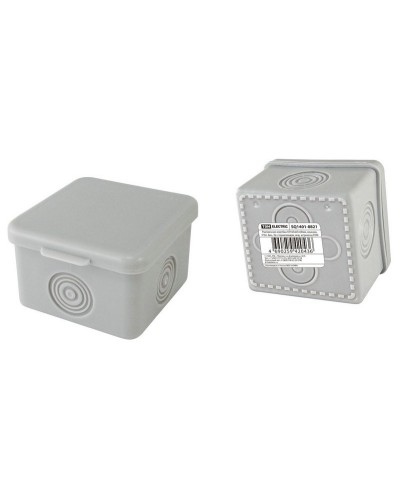 Коробка ОП 65х65х50мм, крышка, IP54, 4вх., без гермовводов (SQ1401-0821). Распаячная коробка. TDM ЕLECTRIC в Норильске