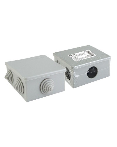 Распаячная коробка ОП 80х80х40мм, крышка, IP44, 6 вх. TDM (SQ1401-1235). Распаячная коробка ОП. TDM ЕLECTRIC в Норильске