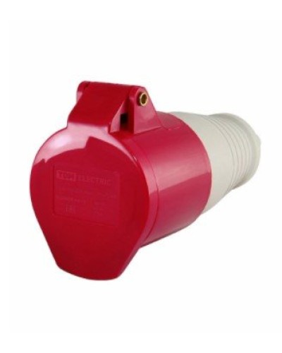 Розетка 214 переносная 3Р+РЕ 16А 380В IP44 (SQ0603-0011). Розетка. TDM ЕLECTRIC в Норильске