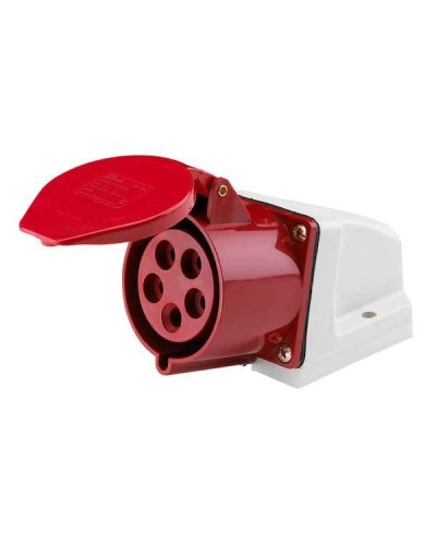 Розетка 125 стационарная 3Р+РЕ+N 32А 380В IP44 (SQ0602-0006). Розетка. TDM ЕLECTRIC в Норильске