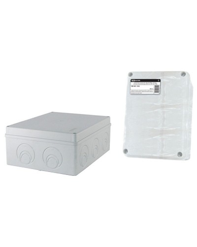 Коробка ОП 240х195х90мм, крышка, IP55, кабельные вводы d28-3шт, d37-2шт (SQ1401-1272). Распаячная коробка. TDM ЕLECTRIC в Норильске