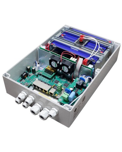Tfortis PSW-1G4F UPS. Коммутатор с питанием по PoE. TFortis в Норильске