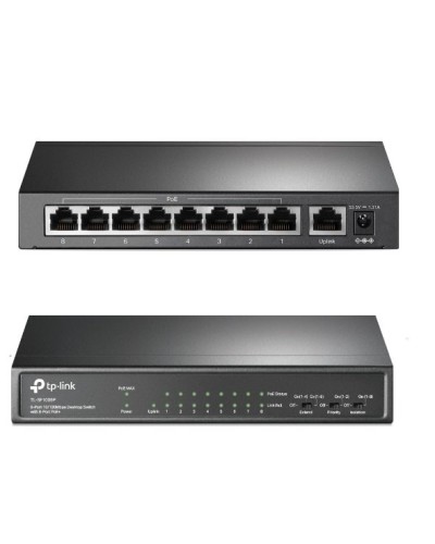 TL-SF1009P. Коммутатор 8-портовый. TP-Link в Норильске