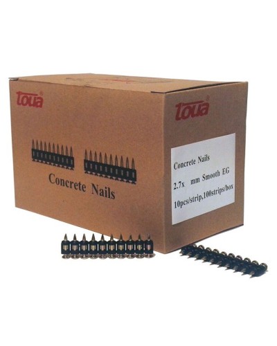 Гвоздь 2.7x30 smooth EG (1000 шт./уп.) (2730smoothEG). Гвозди универсальные. Toua в Норильске