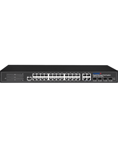 TR-NS24284C-400-24PoE. Коммутатор с PoE. Trassir в Норильске
