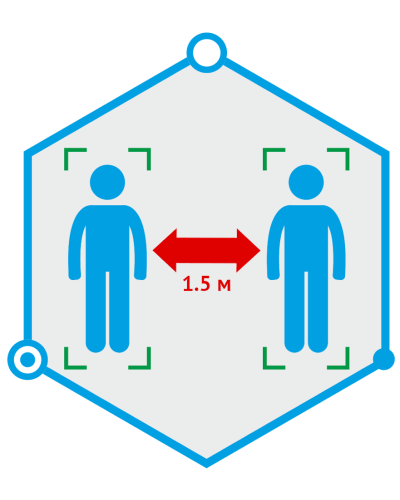 TRASSIR Social Distance Detector. Программное обеспечение для IP систем видеонаблюдения. Trassir в Норильске