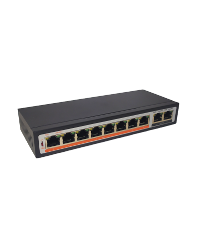 TI-208P. Коммутатор с питанием по PoE. True-IP в Норильске