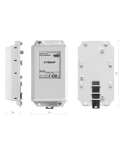 VIZIT-КТМ608Р. Контроллер для ключей RF. VIZIT в Норильске
