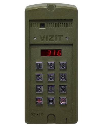 БВД-316F. Вызывная панель аудиодомофона. VIZIT в Норильске