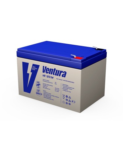 Ventura HR 1251W. Аккумулятор герметичный свинцово-кислотный. Ventura в Норильске