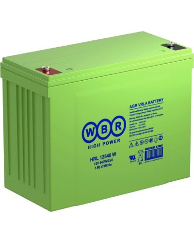 WBR HRL12540W. Аккумулятор герметичный свинцово-кислотный. WBR в Норильске